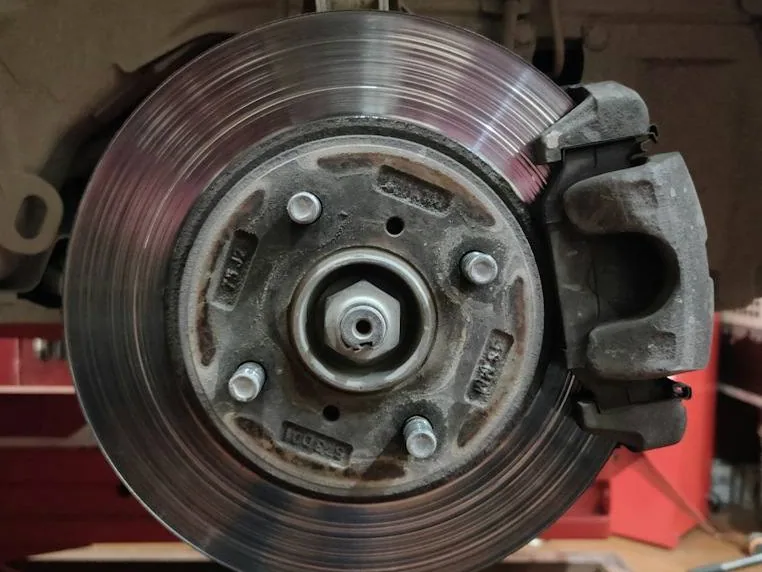 a finished job, close — brakes, tyres or engine